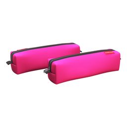 Цена за 1 шт. Пенал квадро mini ErichKrause 210x50x50мм Neon® Pink
