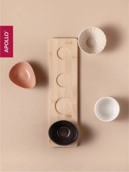 Менажницы 4 шт c подставкой APOLLO "Scenario"