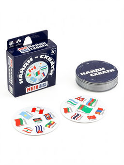 Карточная игра «Найди-схвати. Мегафлагомания»