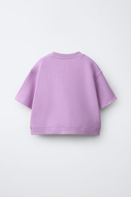 CAMISETA FELPA JOGGING / Malva claro - Zara фото 2