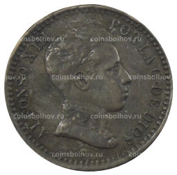 2 сентимо 1904 года Испания