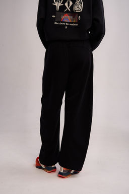 Брюки трикотажные Черный ANTA SKATE Knit Track Pants