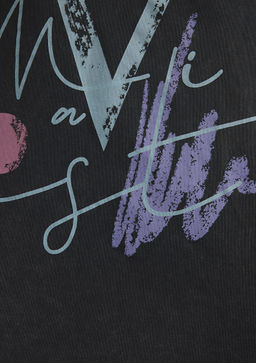 Mavi Bask?l? Gri Istanbul Tisort  фото 7