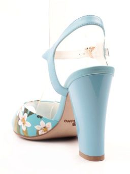 EG21-10 BLUE Босоножки женские (натуральная кожа) - Фабричный китай фото 7