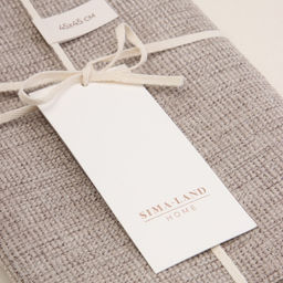 Наволочка декоративная SL Home Organic, 45×45 см, бежевая