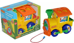 Занимательный паровоз (в коробке)