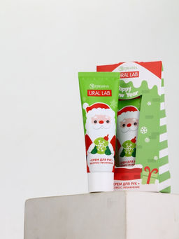 Крем для рук Happy New Year, 30 мл, сливочный крем, URAL LAB