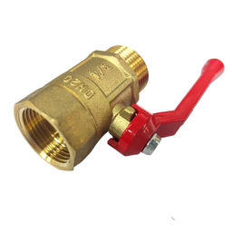 Кран шаровый для воды 3/4" г-ш (латунь), рычаг