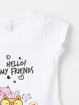 K?z Bebek ?ortlu Pijama Tak?m? - Waikiki фото 3