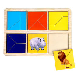 Квадраты Никитина Изучаем животных Африки - Лесная мастерская фото 4