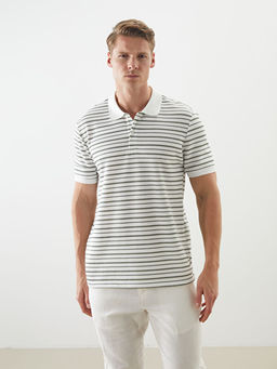 Polo Yaka ?izgili Erkek Ti??rt