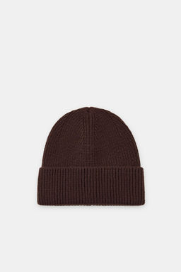 GORRO BEANIE CANAL? VUELTA / Chocolate - Zara фото 2