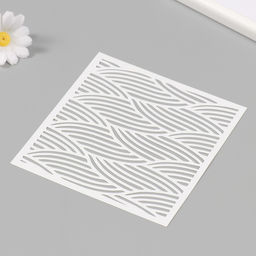 Пластиковый трафарет для творчества «Текстура», шаблон, 15×15 см