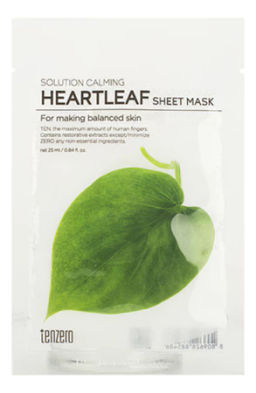 Solution Calming Heartleaf Sheet Mask
 - Увлажняющая тканевая маска с экстрактом хауттюйнии
, 25мл