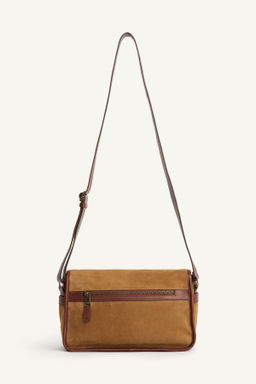LIMITED EDITION LEATHER CROSSBODY BAG - Zara фото 4