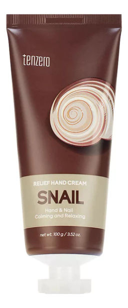 Крем для рук с муцином улитки TENZERO Relief Hand Cream Snail , 100g