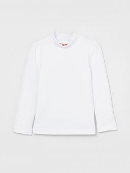 CRB wear/CWKG 63183-20 Водолазка для девочки,белый/Ex.Cherubino