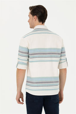 Мужская рубашка с длинным рукавом Stone - U.s. polo assn фото 12