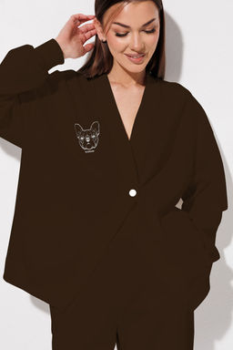 Костюм VN Fashion 1136 шоколад