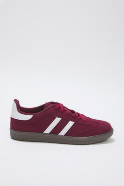 Bordo Retro Bagc?kl? Kad?n Spor Ayakkab? TAKAW25SN00005