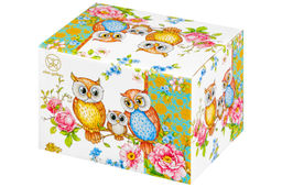 Кружка 250 мл 11*8,5*7 см Совушки, бочонок, NEW BONE CHINA - Elan gallery фото 13