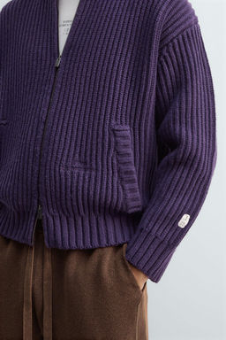 PURL KNIT CARDIGAN X SR_A - Zara фото 5