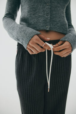 Pantal?n amplio con cord?n de ajuste - H&m фото 4