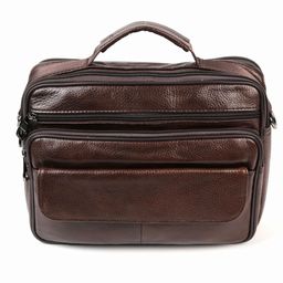 Мужская кожаная сумка 8108 Браун
