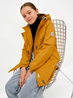 Куртка демисезонная 24632-245 горчичный - Avese фото 6
