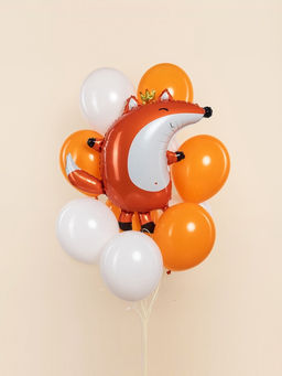 Воздушный шар фольгированный 31" «Лиса в короне»