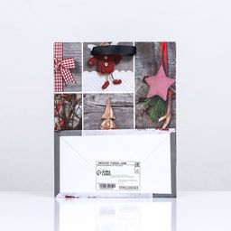 Пакет ламинированный Ёлочные игрушки 18 х 23 х 10 - Simaland фото 2