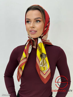 Платок женский с рисунком