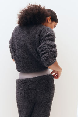 Joggers en punto efecto pelo - H&m фото 3