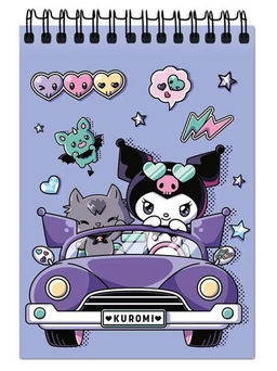 Блокнот А6 "Куроми", 60 листов, на гребне