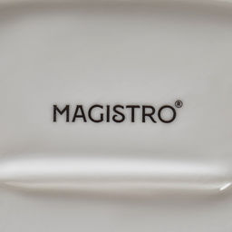 Блюдо овальное Magistro «Лакомка», 25×16×1,5 см, фарфор, цвет белый