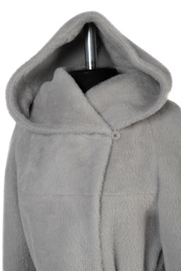 Пальто женское демисезонное (пояс) ШЕРСТЬ в составе