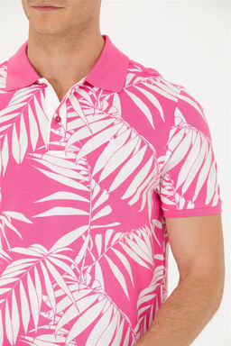 Мужская розовая футболка - U.s. polo assn фото 7