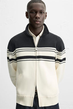 ZIP-UP KNIT JACKET - Zara фото 6
