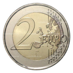2 евро 2014 года Андорра  20 лет вступлению в совет Европы (в блистере)
