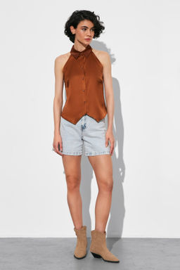 Топ с вырезом халтер - Mollis фото 2