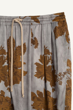 PANTAL?N FLUIDO RELAXED FIT / Estampado - Zara фото 7