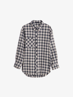 Рубашка с необработанным краем, B3040/kavics