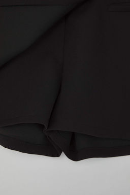 Koyu Kahverengi Dugme Detayl? Mini Sort Etek Sort & Bermuda TWOAW26SR00027 - Trendyolmilla фото 2