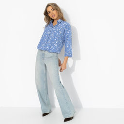 Блуза , освежающая образ, Твой личный тренд (небесная) - Charutti фото 7