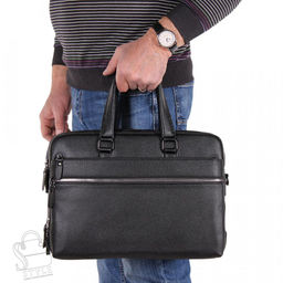 Портфель мужской 8193-8S black S-Style  фото 2