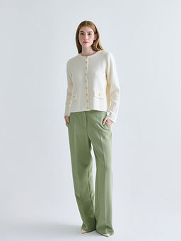 Bisiklet Yaka Kad?n Triko H?rka