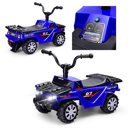 Каталка детская "Квадрик" (цвет синий)