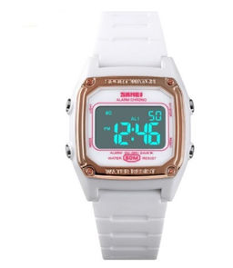 Часы наручные Skmei женские электронные спортивные 1614white