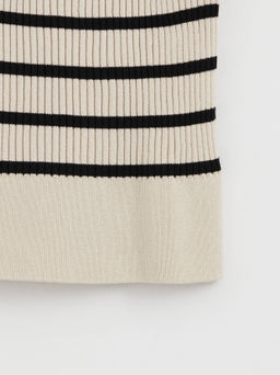 CONTE LDK 2334 Топ женский beige-black - Conte elegant фото 8