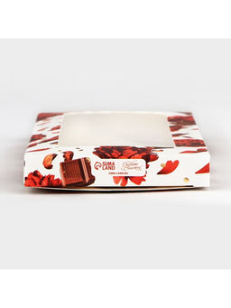 Цена за 5 шт. Коробка для шоколада «Для тебя», с окном, 17.3×8.8×1.5 см